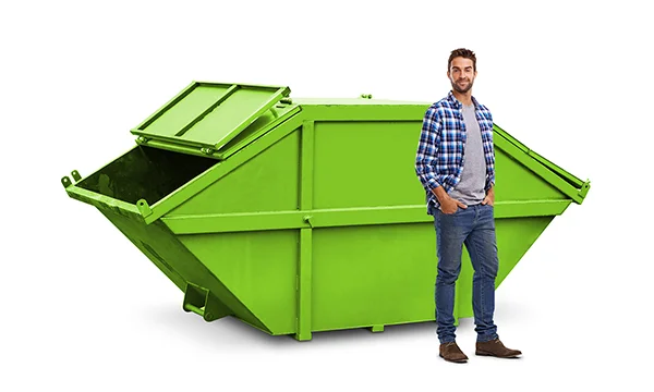 12 CUBIC YARD LIDDED SKIP