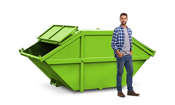 10 CUBIC YARD LIDDED SKIP