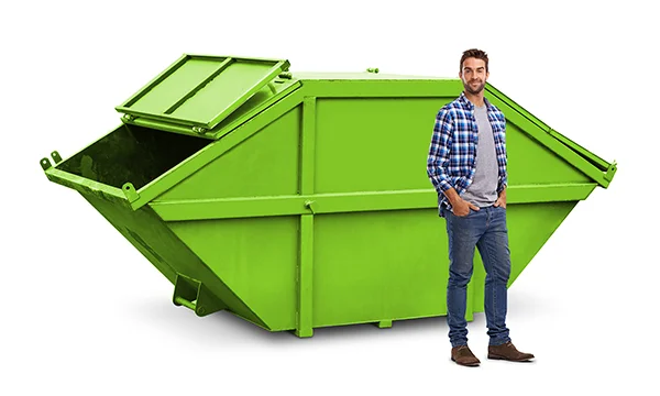 16 CUBIC YARD LIDDED SKIP
